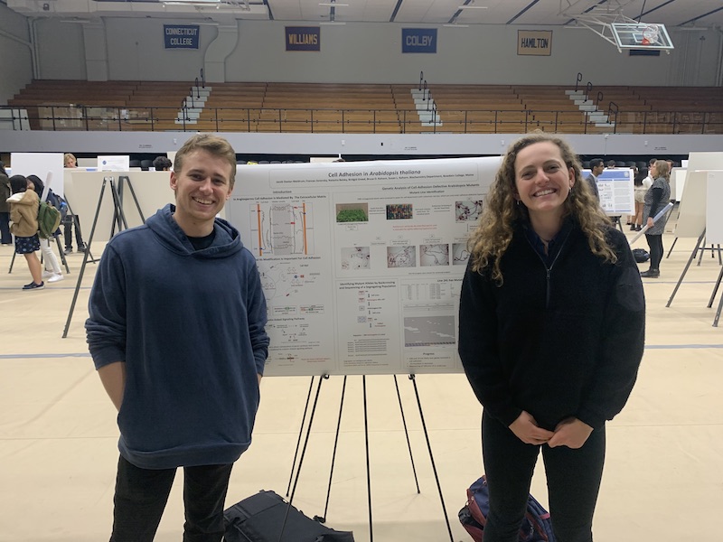 Frances Zorensky ’20 and Jacob Dexter-Meldrum ’20