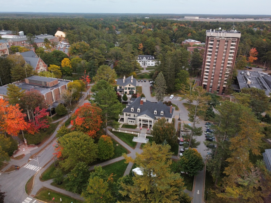 campus aerial