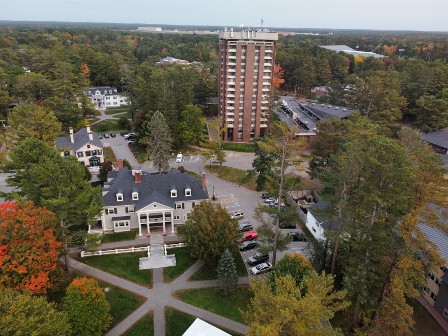 campus aerial