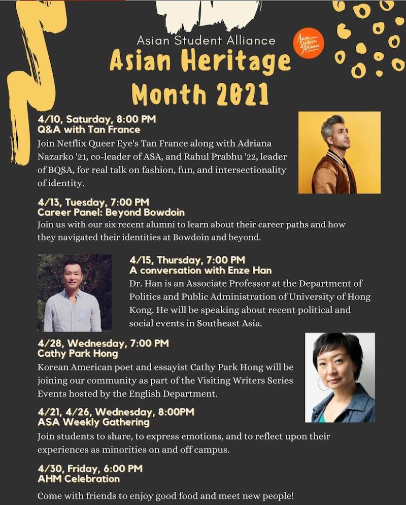 Asian Heritage Month poster