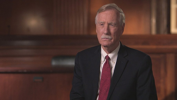 US Senator Angus King (I-Maine)