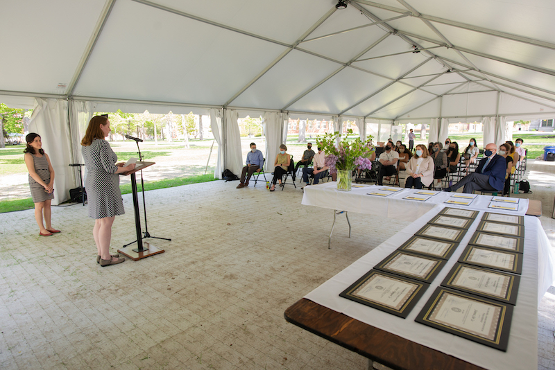 McKeen Center ceremony