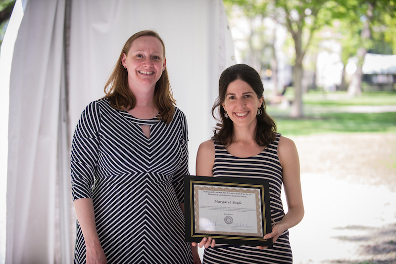 Sarah Seames and Margaret Boyle