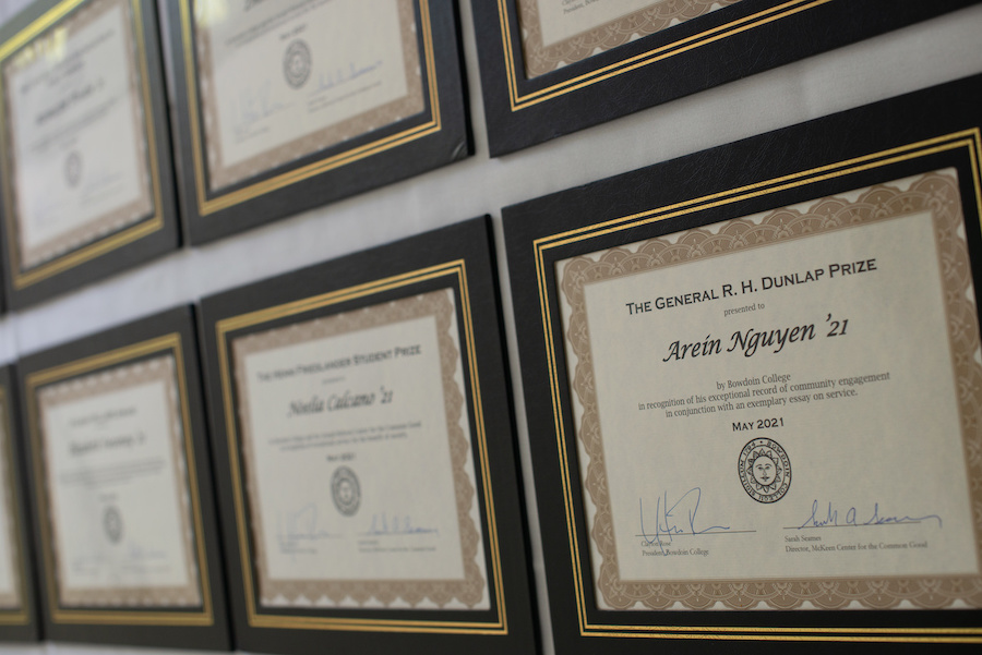 Awards from the McKeen Center
