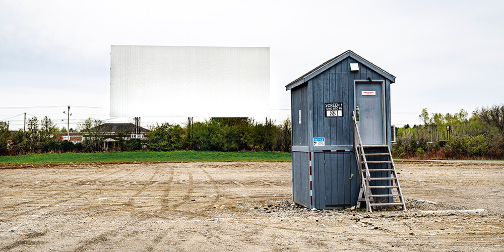 The Bangor Drive-In opened on June 7, 1950, with You’re My Everything and Rusty Saves a Life. The drive-in closed on July 23, 1985, with Rambo: First Blood Part II and, after being shuttered for thirty years, reopened in July 2015.