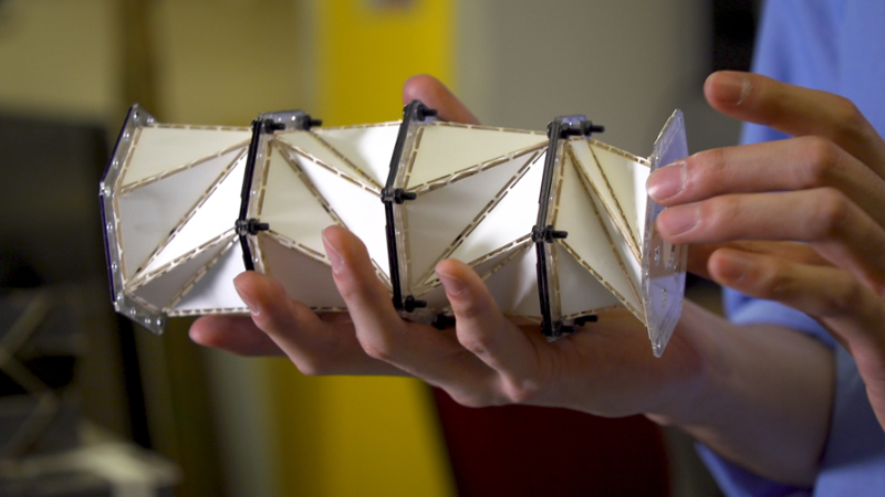 origami inspired metamaterials UW