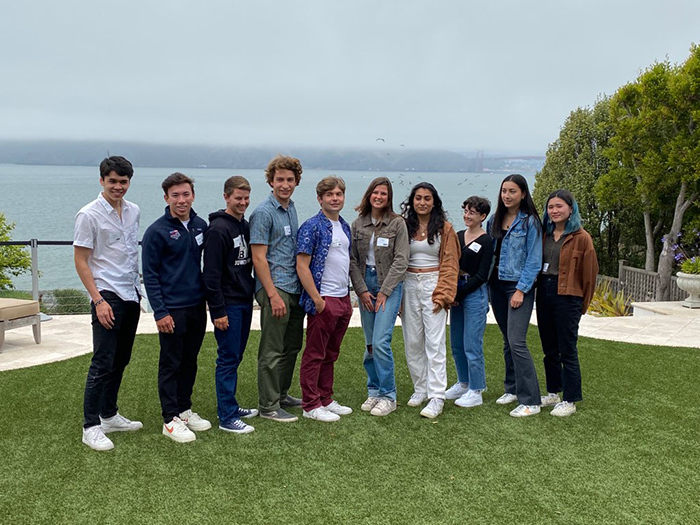 Send-off event in San Francisco, hosted by Ben and Stacey Ng P’22 with Griffin Ng ’22