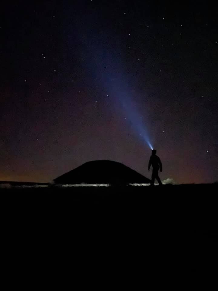 A crater hike