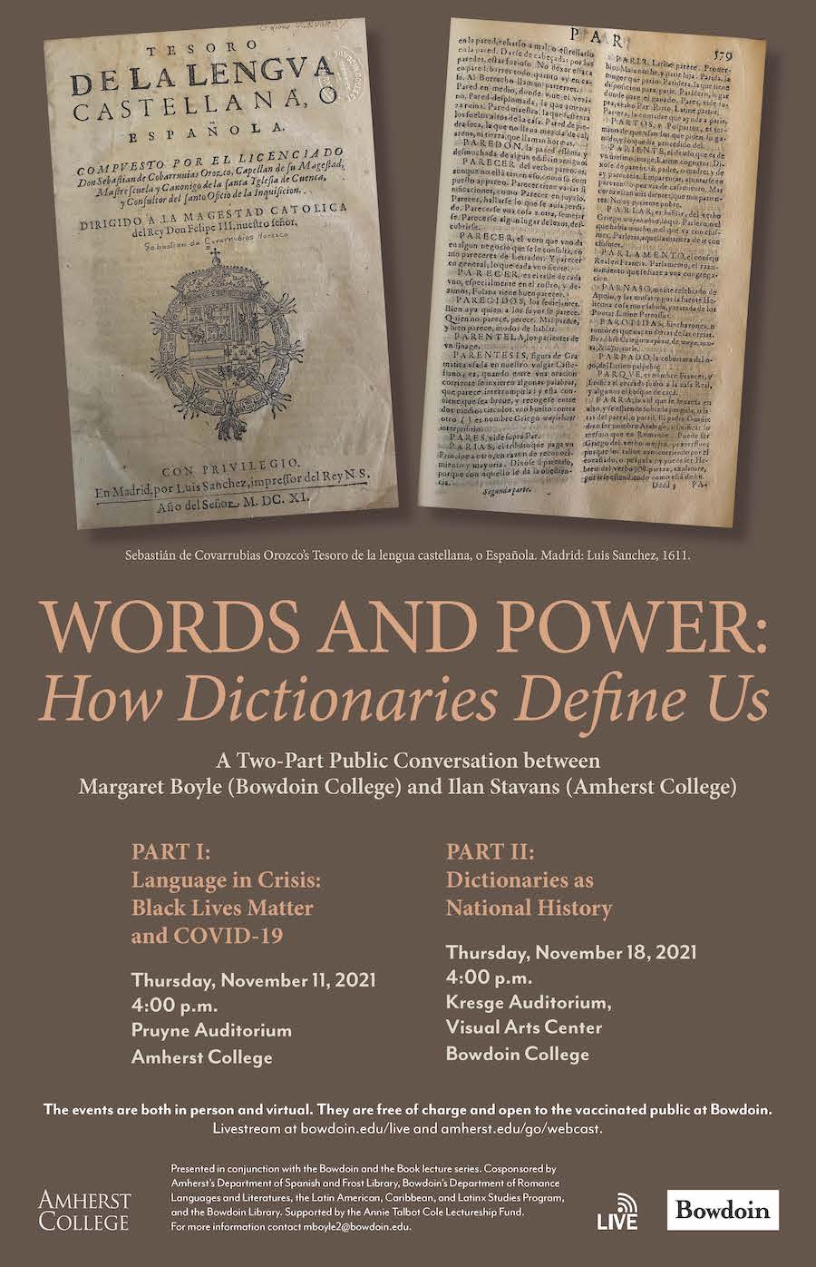 Words and Power poster