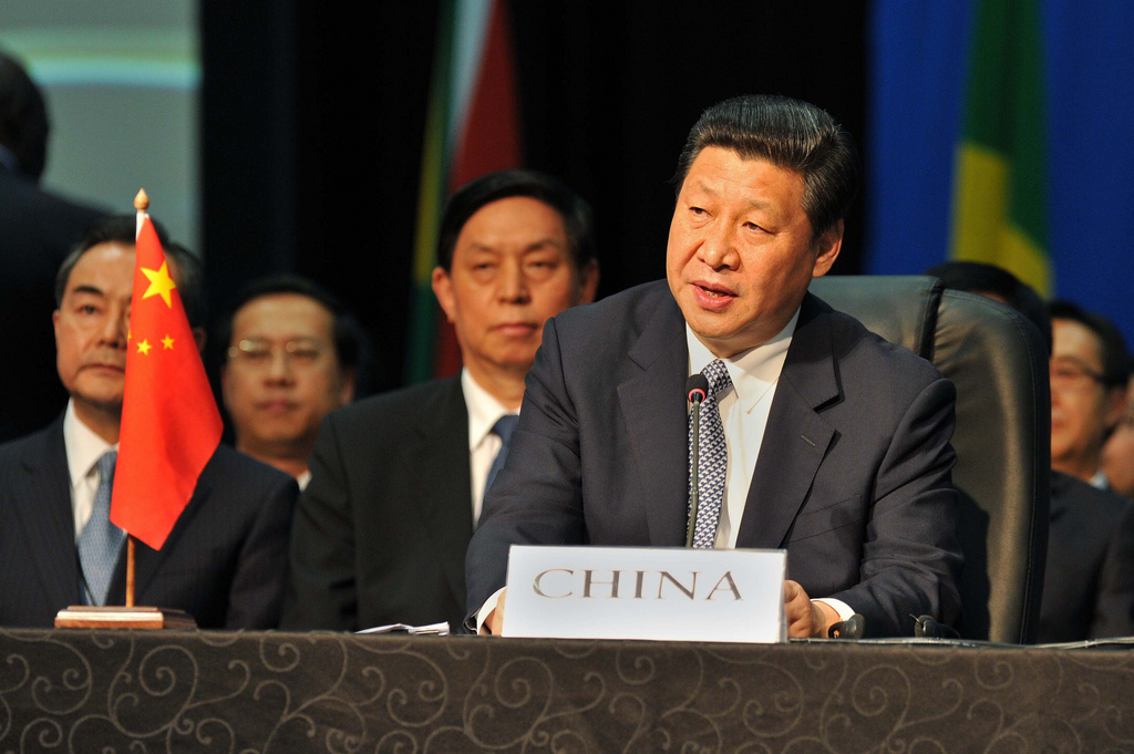 Xi Jinping, photo courtesy of Flickr user meaindia, ahttps://www.flickr.com/photos/meaindia/8597303356