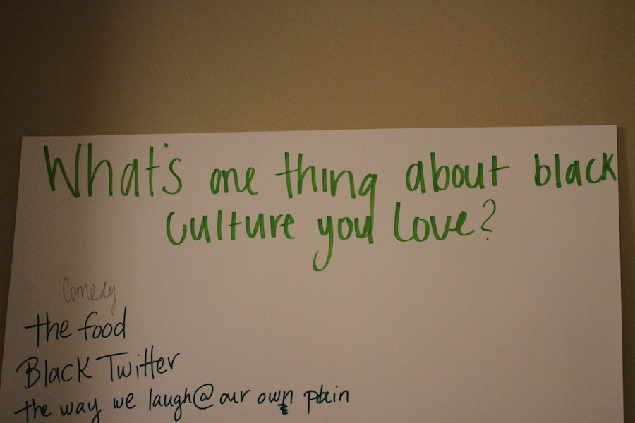 Poster asking what BHM means to you