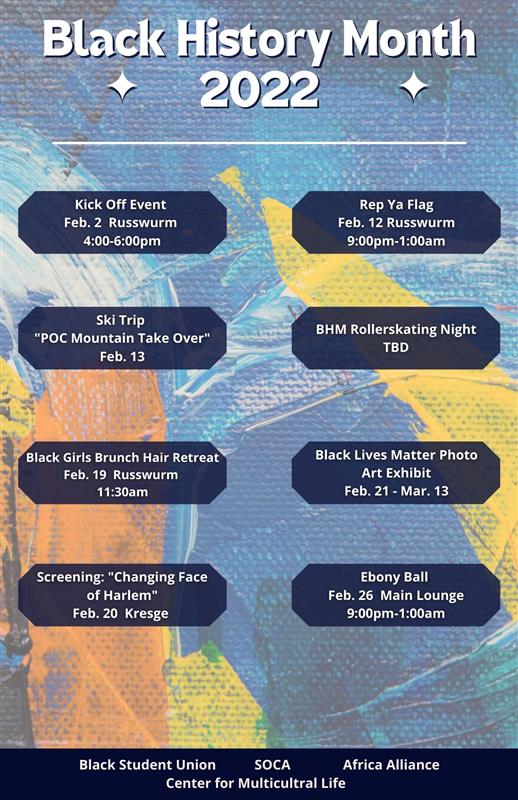 Black History Month poster