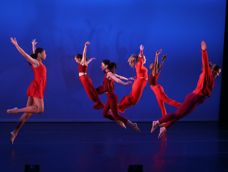 Bowdoin dancers, In the Red