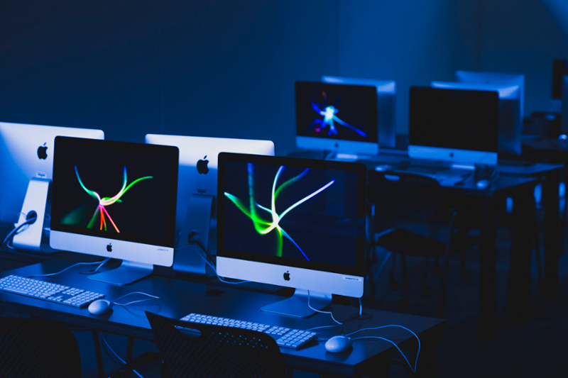 Bowdoin campus computer lab