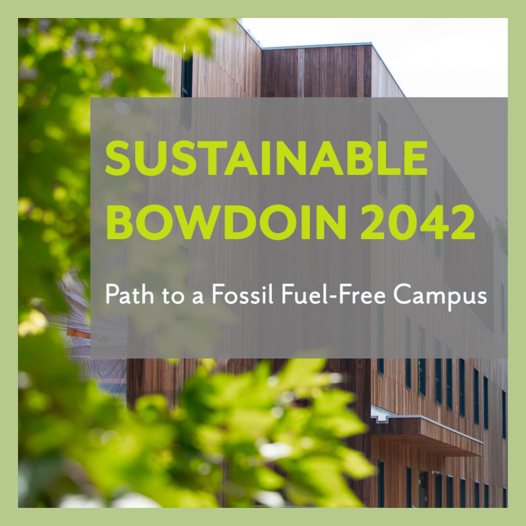 Sustainable Bowdoin 2042 graphic
