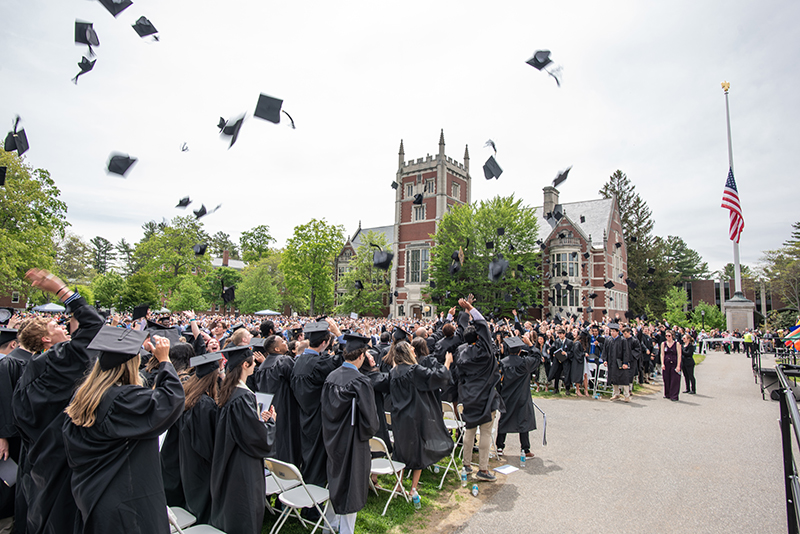 Bowdoin College Graduation 2025