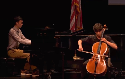 convocation cello and piano