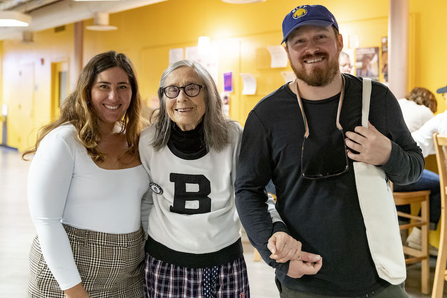 Family enjoys jazz brunch