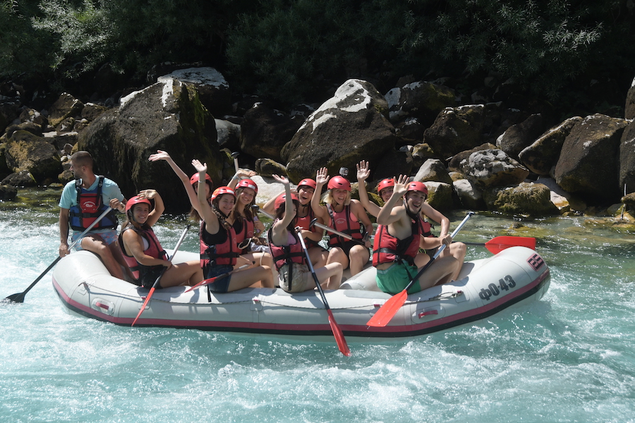 The rafting expedition