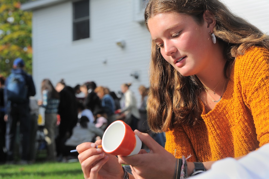 The Craft Center held an open house