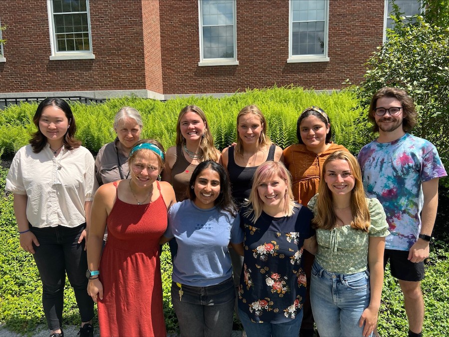 Honeycutt's summer 2022 lab team