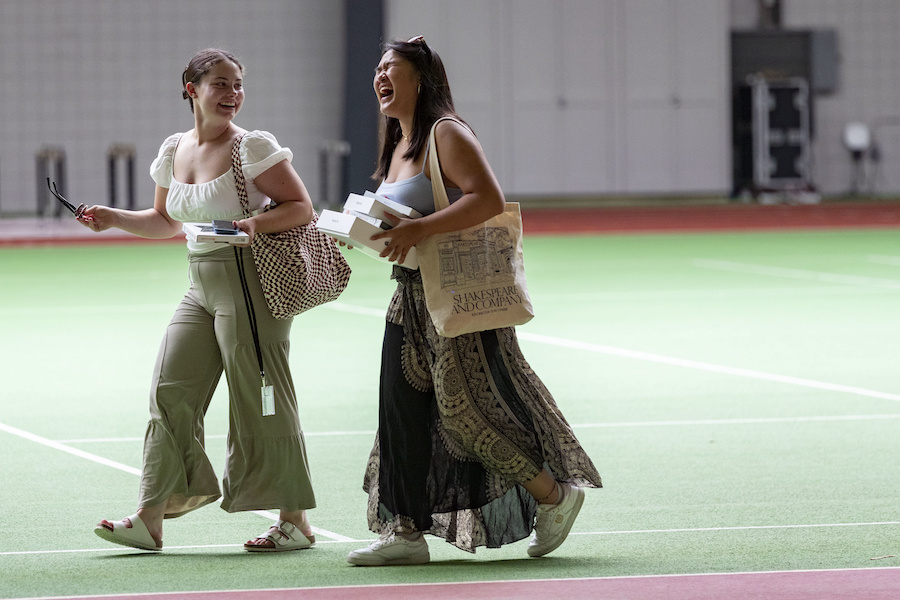 iPad, MacBook pick-up at Farley Field House.