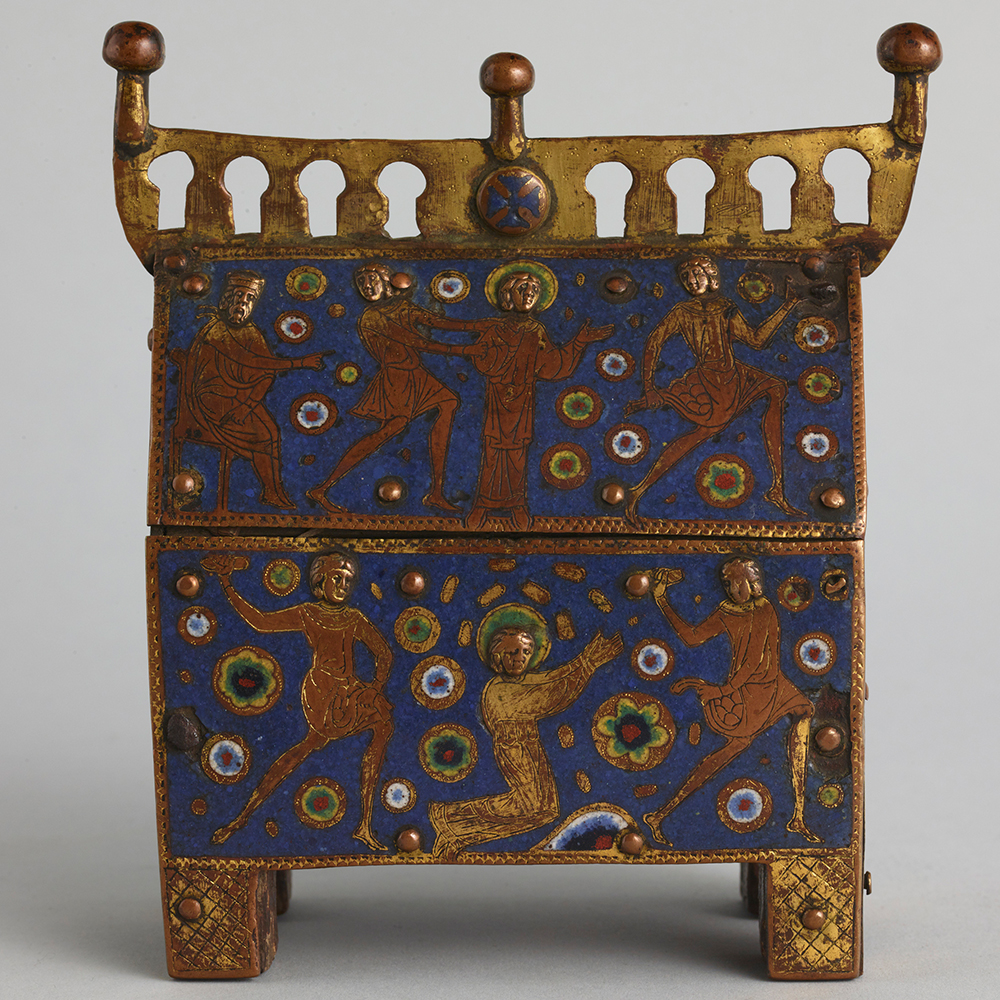 Diptych with Saint George, and the Virgin and Child,