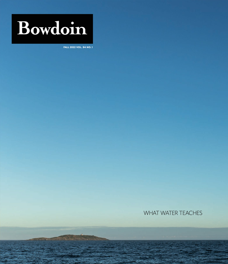 Cover of Fall 2022 Bowdoin Magazine