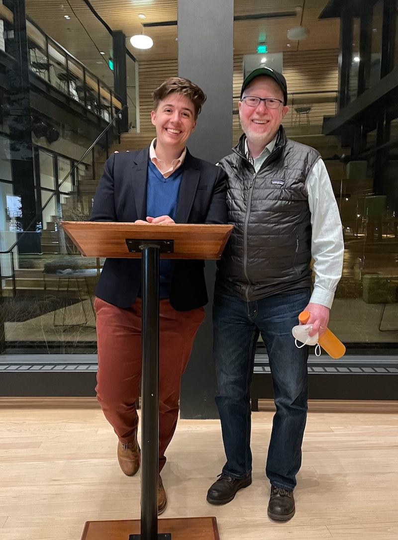 Rachel Gross and Matt Klingle