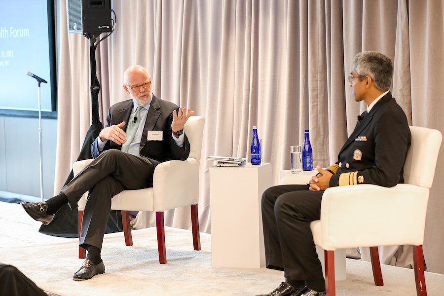 President Rose and  Vivek Murthy