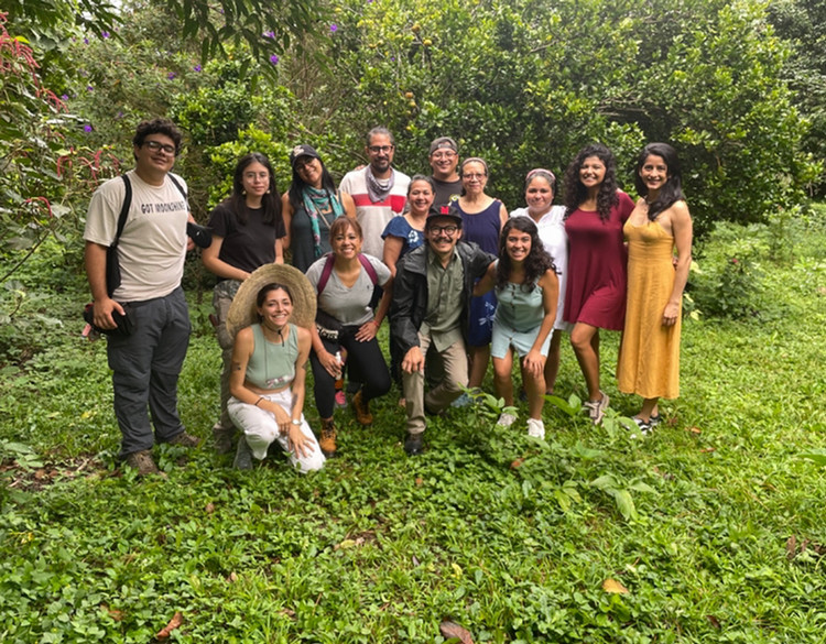 cuellar cuellar on location in El Salvador