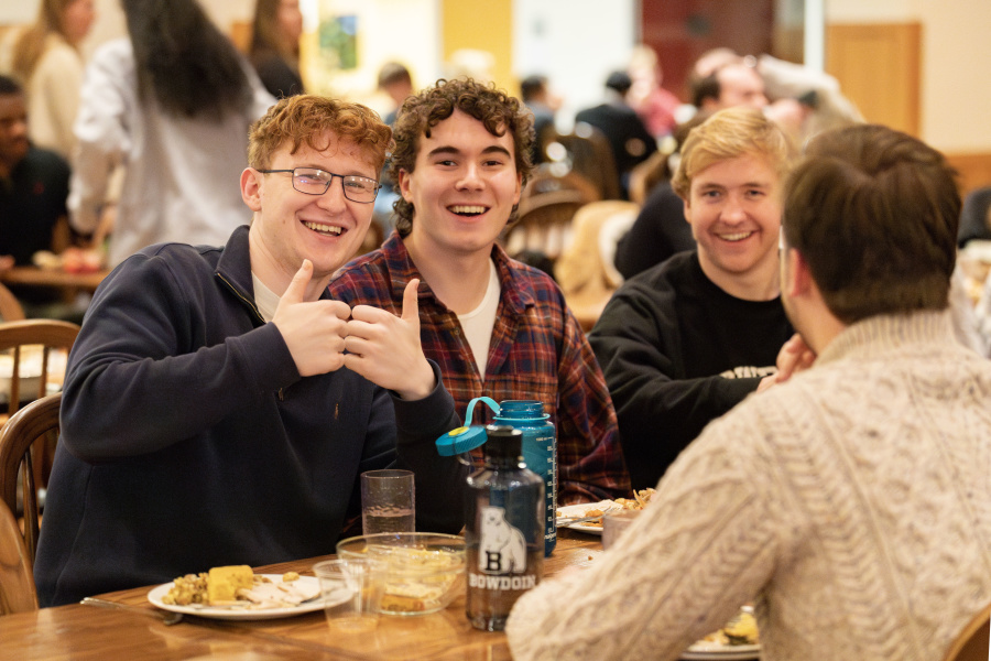 Bowdoin Dining Thanksgiving 2023