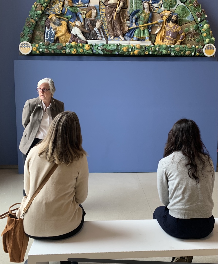 At the Brooklyn Museum