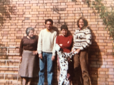 barbara sawhill w Colombian host family