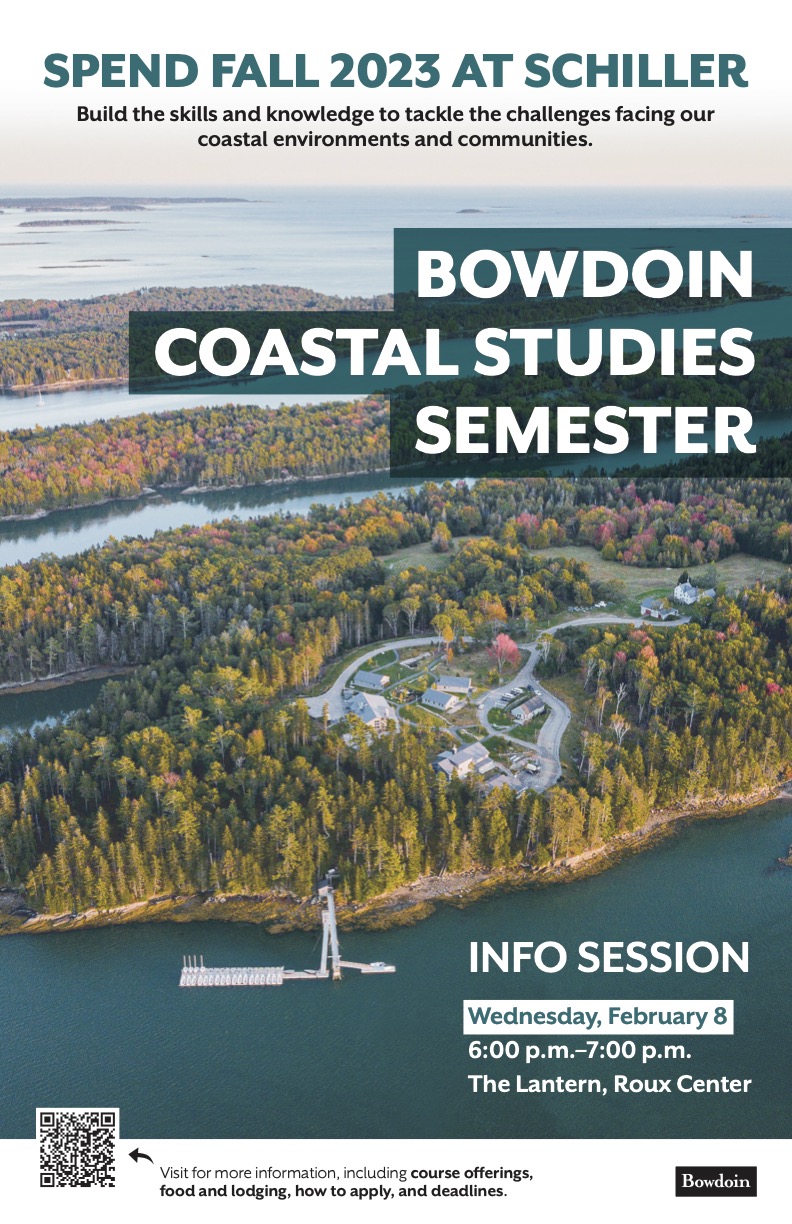 Poster for the new Coastal Studies Semester