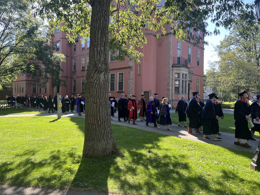 Bowdoin's 222nd Convocation Officially Opens Academic Year Bowdoin