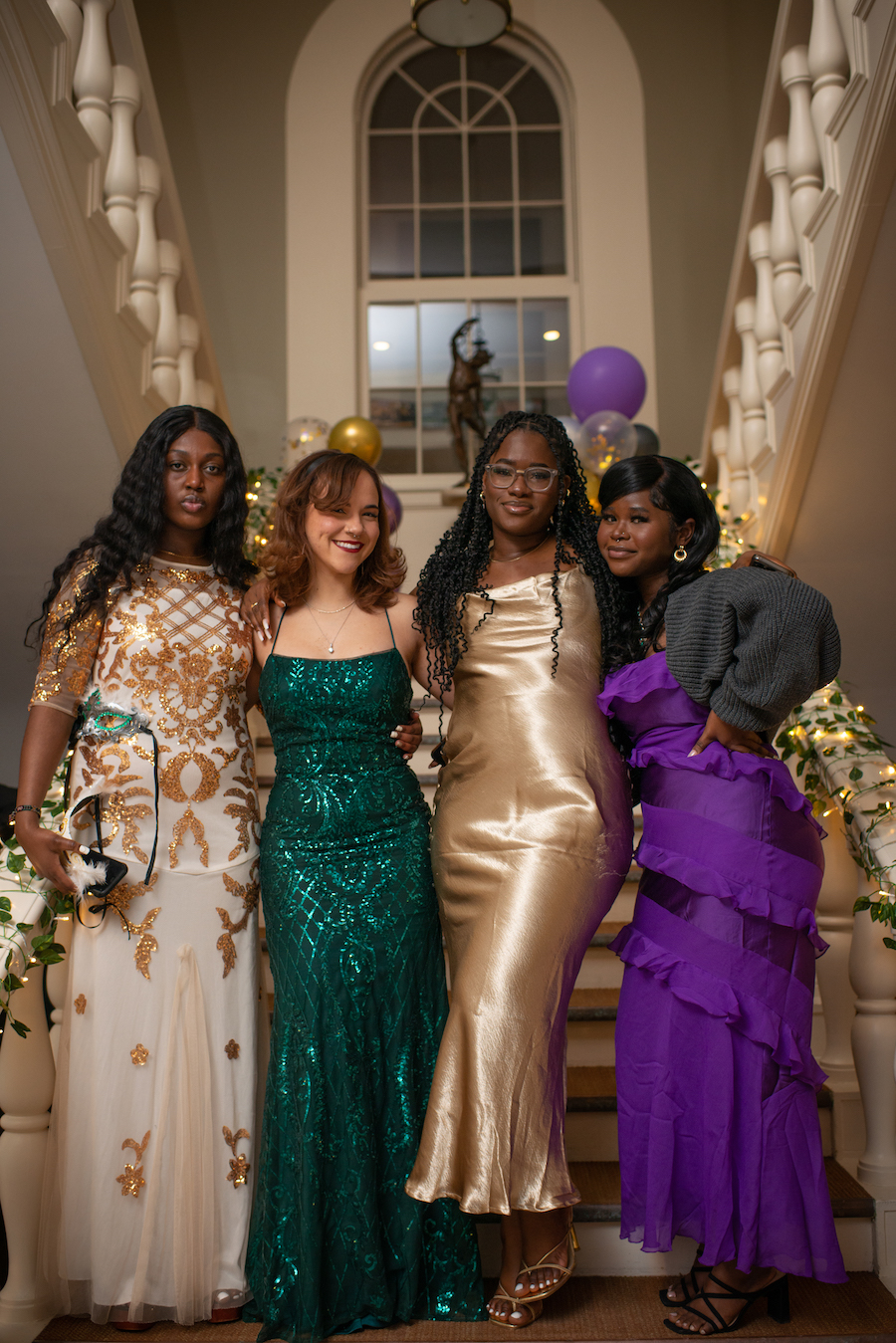 Ebony Ball partygoers