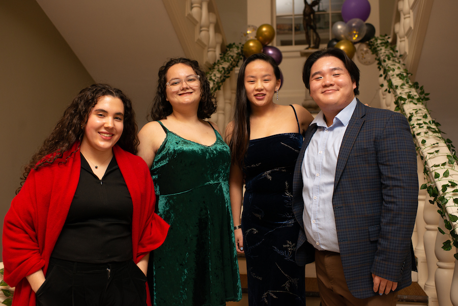 Ebony Ball partygoers