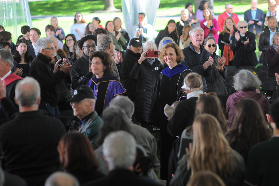 SZ in auguration crowd