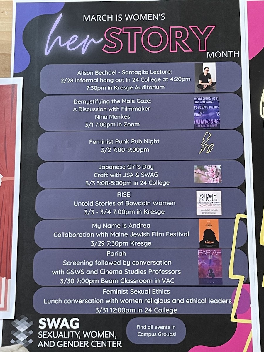 Herstory Month poster