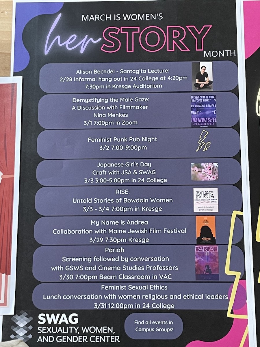 Herstory Month poster