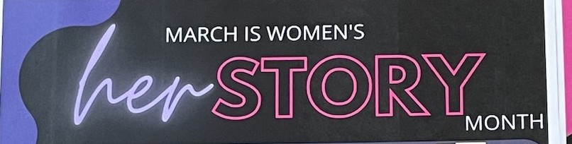 Herstory month poster