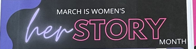 Herstory month poster