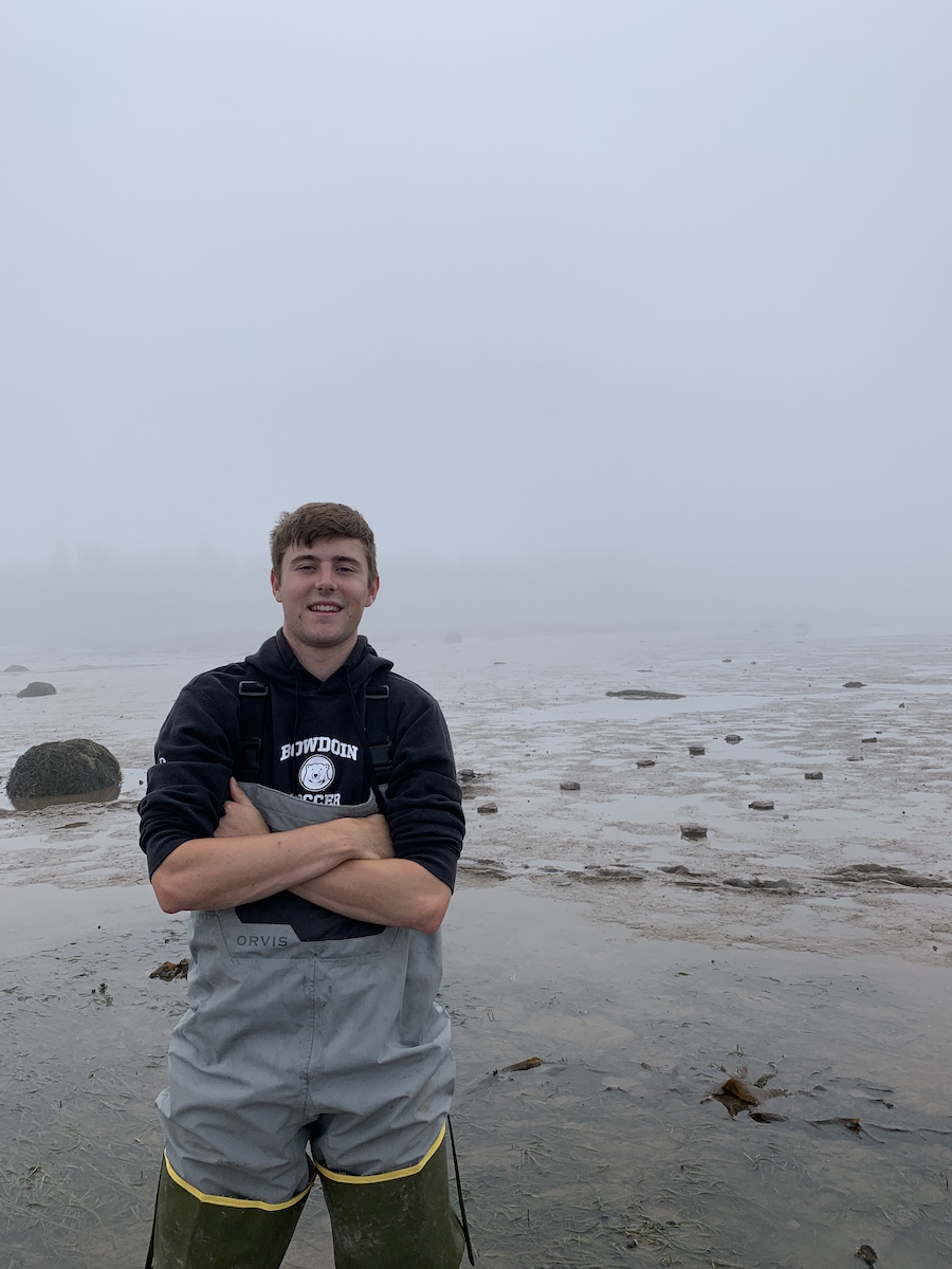 Everett Horch at his field site