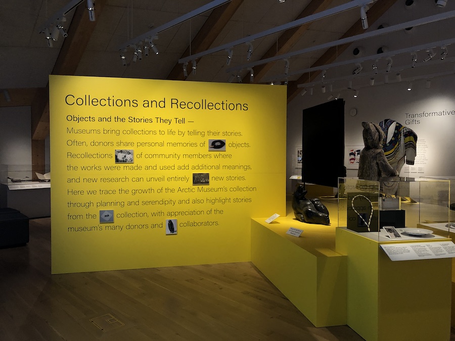 Inside the Peary-MacMillan Arctic Museum