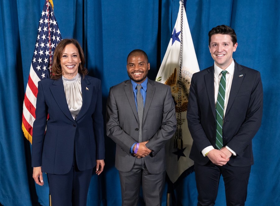 Kamala Harris, Isaiah Bolden, Ike Irby
