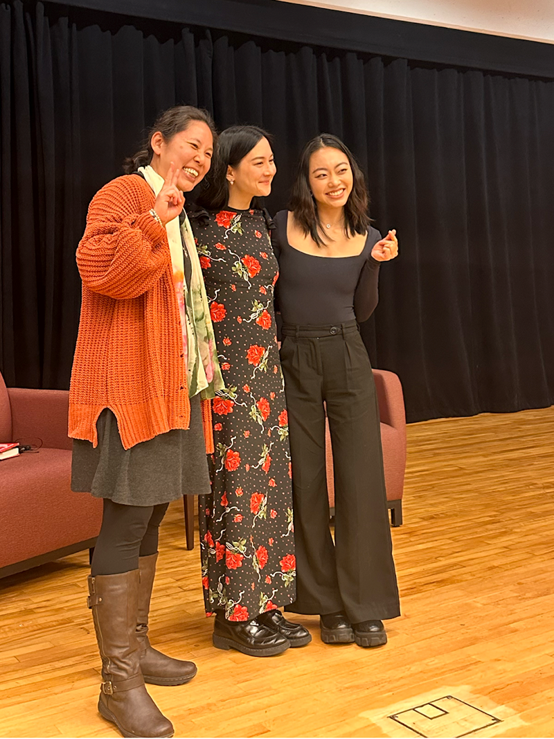 Belinda Kong, Michelle Zauner, Kyubin Kim '22