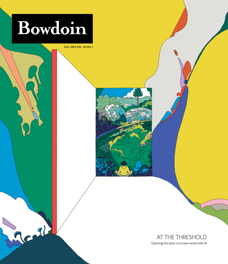 Cover of Fall 2023 Bowdoin Magazine