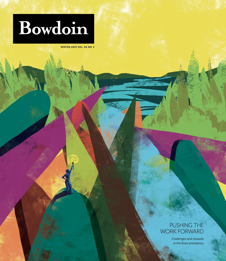 Cover of Fall 2022 Bowdoin Magazine