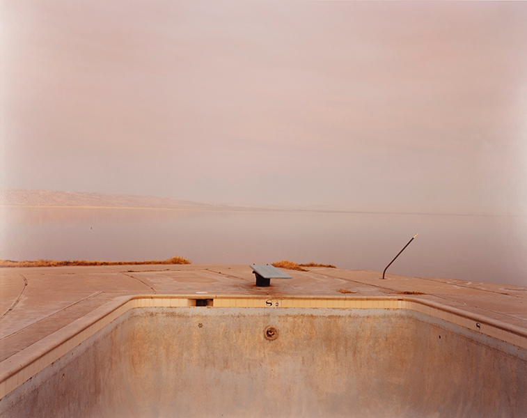 Diving Board (Salton Sea), 1983, ektacolor print by Richard Misrach, American, born 1949.  Museum Purchase.  1985.26